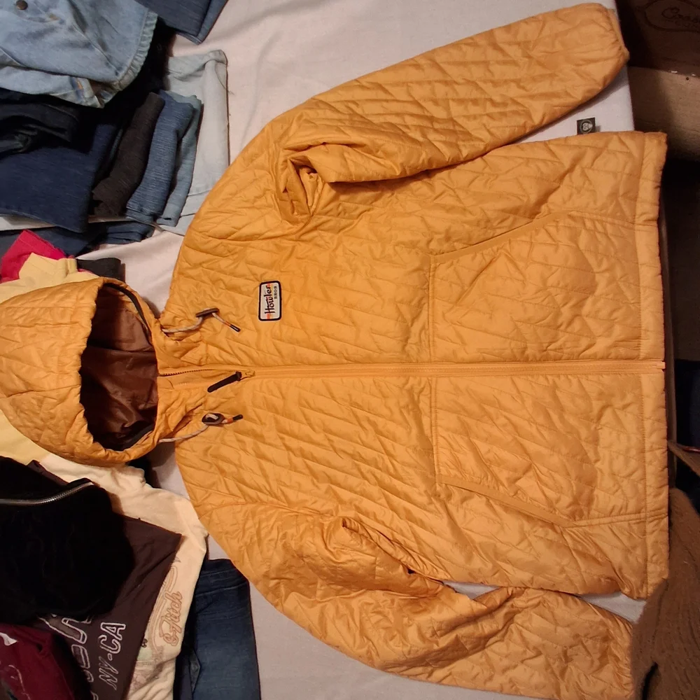 Howler Bros Outdoor Quilted Jacket - Colonel Mustard *Make Offer* - Picture 2 of 11